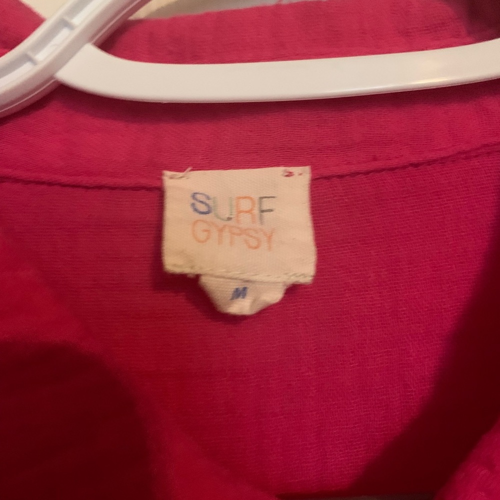 Pink Button Down Top - Picture 3 of 3